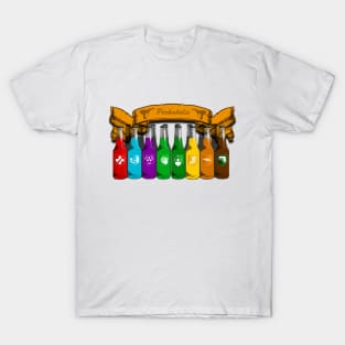 Zombie Perks Top Shelf Perkaholic on White T-Shirt